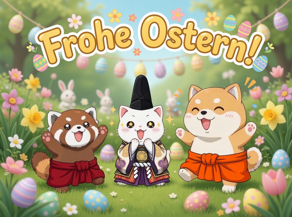 Tachi-ai wünscht: Frohe Ostern!