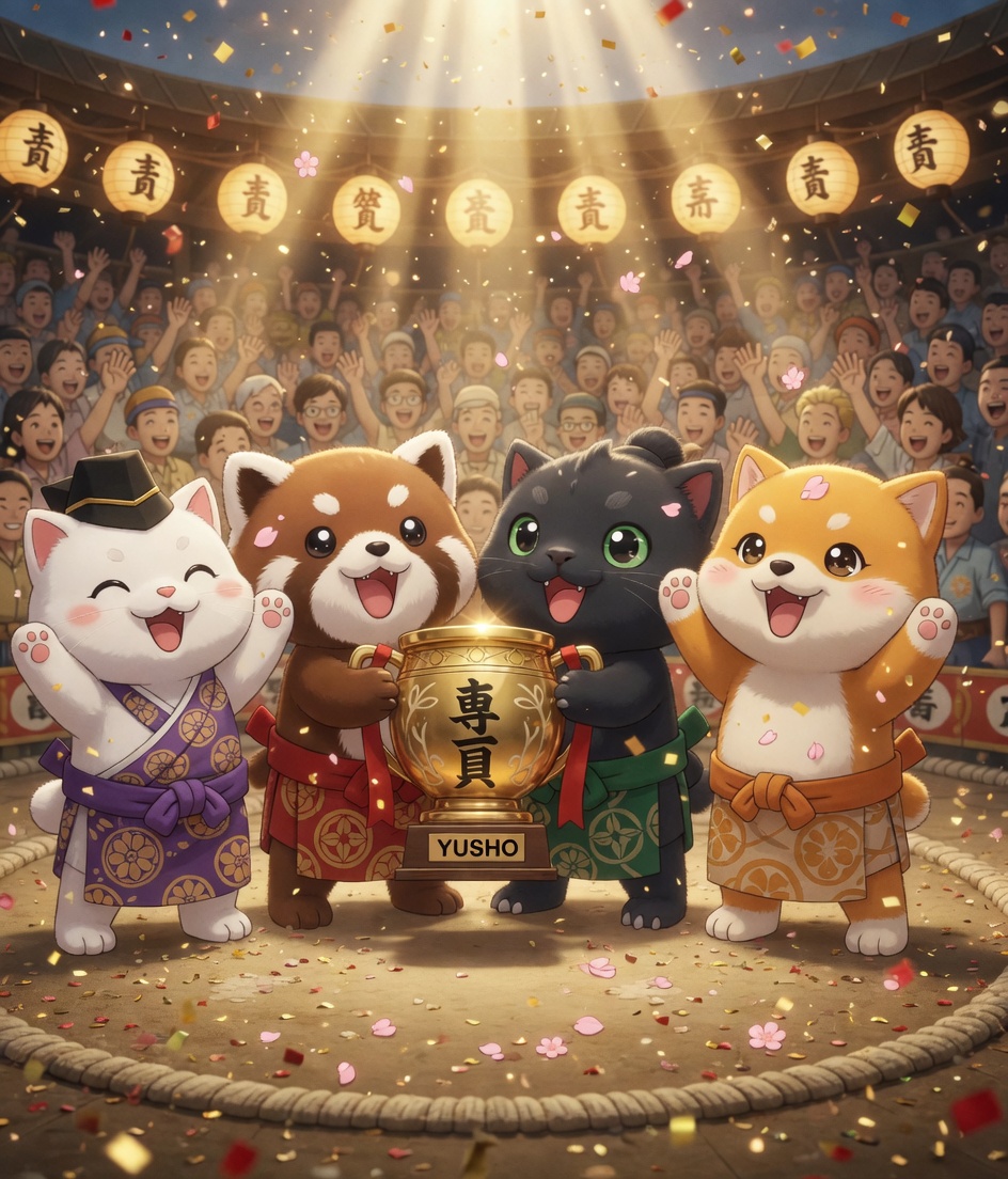 Finaltag – Natsu Basho 2026: Wakatakakage holt seinen zweiten Yusho!