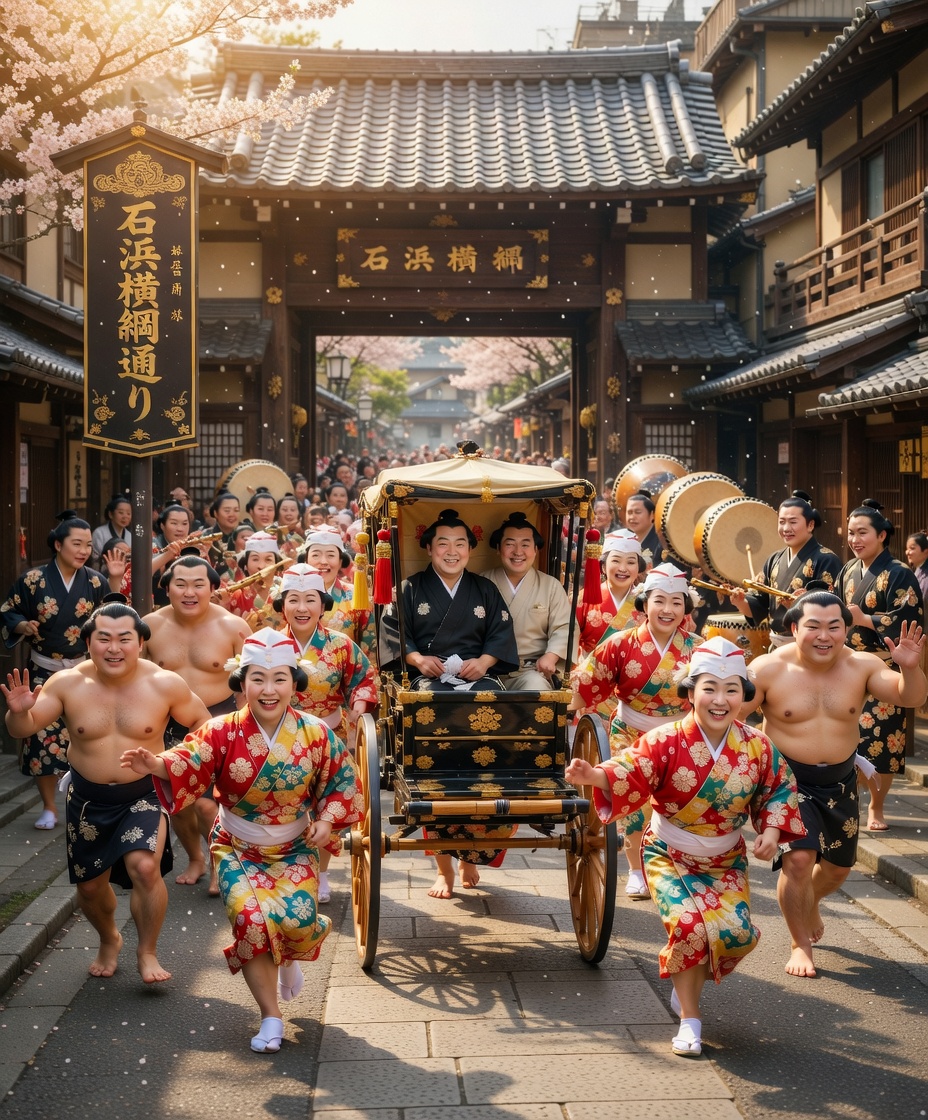 Ishihama Yokozuna-dori: Wie ein neuer Straßenname Sumo und Nachbarschaft in Tokyo vereint